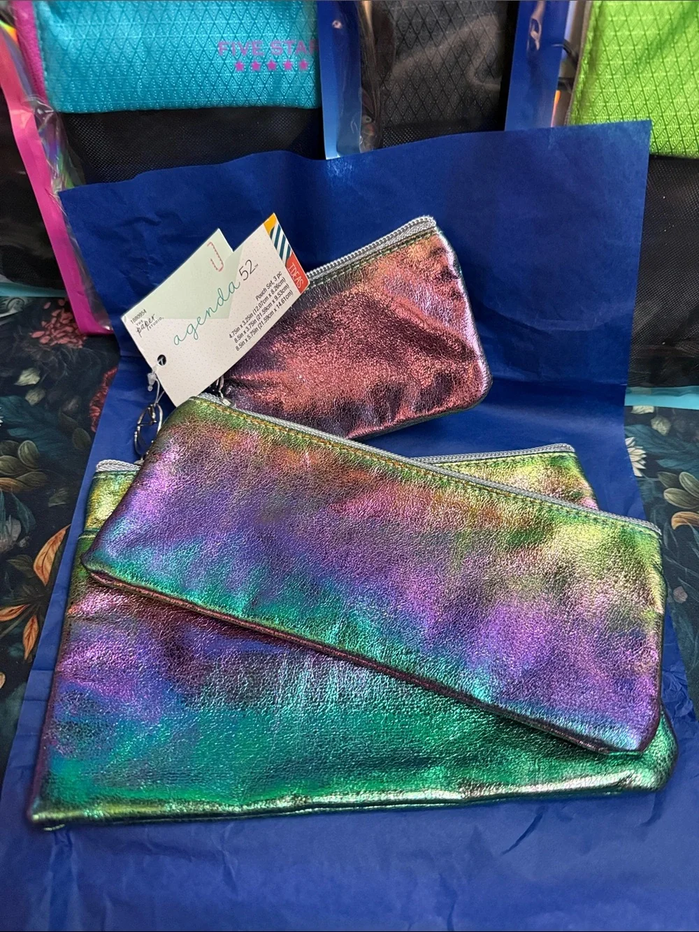 The paper studio agenda 52 pouch set 3CT - new w/tag